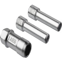 Soquete vazado 19 mm e dois adaptadores da porca do amortecedor dianteiro - 143338 Soquete vazado 19 mm e dois adaptadores da porca do amortecedor dianteiro - 143338