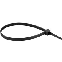 Abra�adeira de nylon preta 4,8 mm x 20 cm com 100 pe�as
