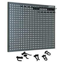 Painel para ferramentas perfurado met�lico 725 x 575 mm com ganchos pl�sticos