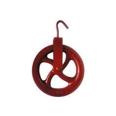 Roldana met�lica com gancho 6 cm