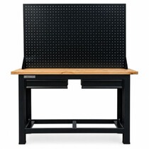 Bancada com 2 gavetas e painel para ferramentas perfurado met�lico - RLL-215P