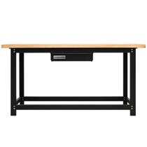 Bancada desmont�vel aberta 1.500 x 600 mm com tampo de pinus