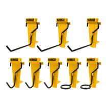 Kit de ganchos Dewalt 8 pe�as para trilho met�lico