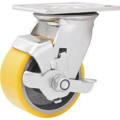 Rod�zio girat�rio de poliuretano e ferro fundido 5