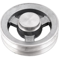 Polia de alum�nio 2 canais A 130 mm - 6684120130