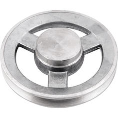 Polia de alumínio 1 canal A 150 mm - 6684110150 Polia de alumínio 1 canal A 150 mm - 6684110150