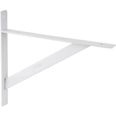 Cantoneira tipo m�o francesa refor�ada 40 cm branco - 32.95.000.400