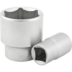 Soquete sextavado 30 mm encaixe 1/2