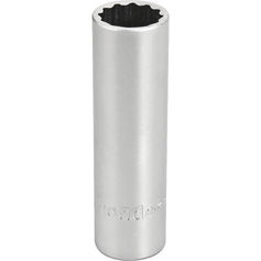 Soquete estriado longo 14 mm encaixe 1/2