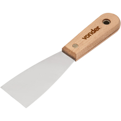 Esp�tula de a�o inox lisa 1.1/2