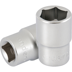 Soquete sextavado 11 mm encaixe 1/2
