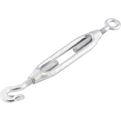 Esticador gancho com olhal para cabo de a�o 3/16