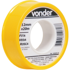 Fita veda rosca 12 mm x 20 metros