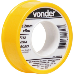 Fita veda rosca 12 mm x 5 metros