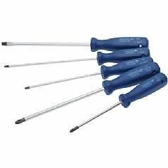 Jogo de chave de fenda / phillips com 05 pe�as - 150