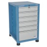Gabinete para ferramentas com 6 gavetas e 1 divis�ria - G-6 Marcon