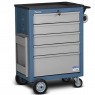 Carrinho para ferramentas fechado com 5 gavetas - CR-42