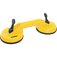 Ventosa dupla em pl�stico ABS capacidade 50 kgf
