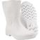 Bota em PVC branca cano curto sem forro n� 40