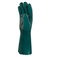 Luva de pvc �spera 35 cm verde G