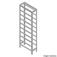 Estante met�lica para 27 gavetas n� 5 - EM27/5