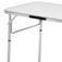 Mesa de alum�nio dobr�vel com tampo de mdf 90 x 60 cm - 695838