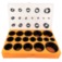 Kit de an�is o'ring com 412 pe�as de 3 � 50 mm 