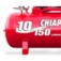 Compressor de ar 10 p�s 150L 2 hp 140 lbs trif�sico - 10/150 RED