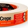 Fita crepe adesiva 18 x 50 m - 101 LA