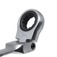 Chave combinada articulada com catraca 12 mm a�o cromo van�dio