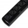 Filtro de linha 6 tomadas 1,1 metro 10A preto - FLK06DABS