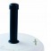 Base para guarda-sol e ombrelone em concreto branco 22 kg - 26201