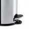 Lixeira inox 3L com pedal e balde 17 x 27 cm Decorline - 3040/201