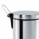 Lixeira inox 3L com pedal e balde 17 x 27 cm Decorline - 3040/201