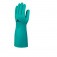 Luva de l�tex nitr�lica flocada 40 cm M/G - NITREX VE840