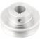Polia de alum�nio 1 canal perfil A 70 mm com furo de 19 mm - 66.77.019.070