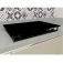 Tampa para cooktop 5 bocas 76 x 52 x 9,6 cm MDF