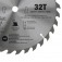 Disco de serra para madeira 254 x 16 x 32 dentes