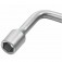 Chave biela 19 mm a�o cromo van�dio com cartela - 44720119
