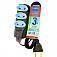Extens�o el�trica 3 metros 2 x 0,75 mm 2P 10A - NO SHOCK