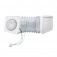 Exaustor para banheiro di�metro de 126 mm com grade e duto - KIT ITC 125  110V
