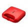 Sanduicheira Grill antiaderente 750 watts - AMS 370 RED  110V
