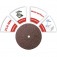 Kit 36 discos de corte em metal para micro ret�fica - 409