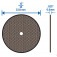 Kit 36 discos de corte em metal para micro ret�fica - 409