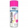 Tinta spray rosa Fluorescente 350ml - Super color Fluorescente  