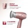 Secador de cabelo 1200 watts Golden rose travel - SC-47-GR  110V/220V