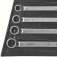 Jogo de chave estrela 6 a 32 mm a�o cromo van�dio com 12 pe�as  - 42021/212