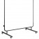 Suporte met�lico para cortina de solda 1,22 x 1,78 metros