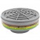 Filtro p/ multigases para respirador Jupiter 2 pe�as