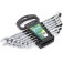 Jogo de chave combinada com catraca 8 a 18 mm 7 pe�as